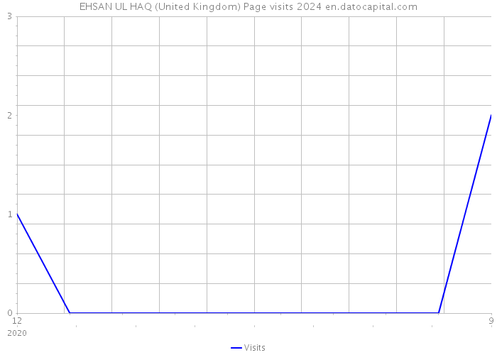 EHSAN UL HAQ (United Kingdom) Page visits 2024 