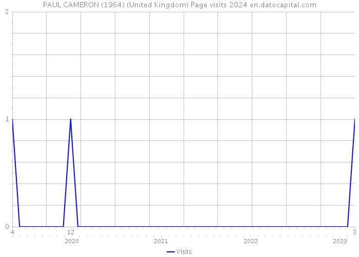 PAUL CAMERON (1964) (United Kingdom) Page visits 2024 