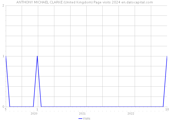 ANTHONY MICHAEL CLARKE (United Kingdom) Page visits 2024 