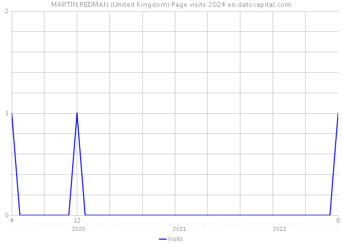 MARTIN REDMAN (United Kingdom) Page visits 2024 