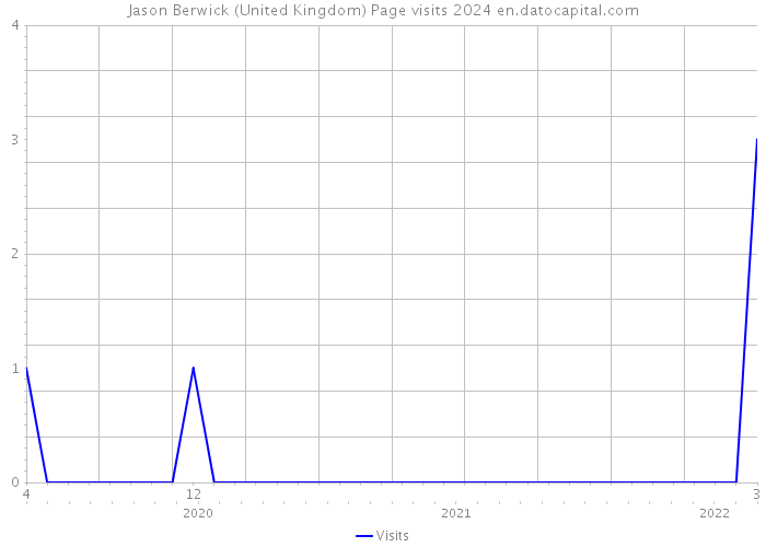 Jason Berwick (United Kingdom) Page visits 2024 