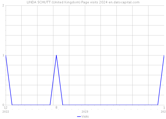 LINDA SCHUTT (United Kingdom) Page visits 2024 