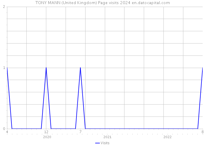 TONY MANN (United Kingdom) Page visits 2024 