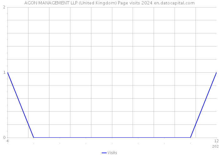 AGON MANAGEMENT LLP (United Kingdom) Page visits 2024 
