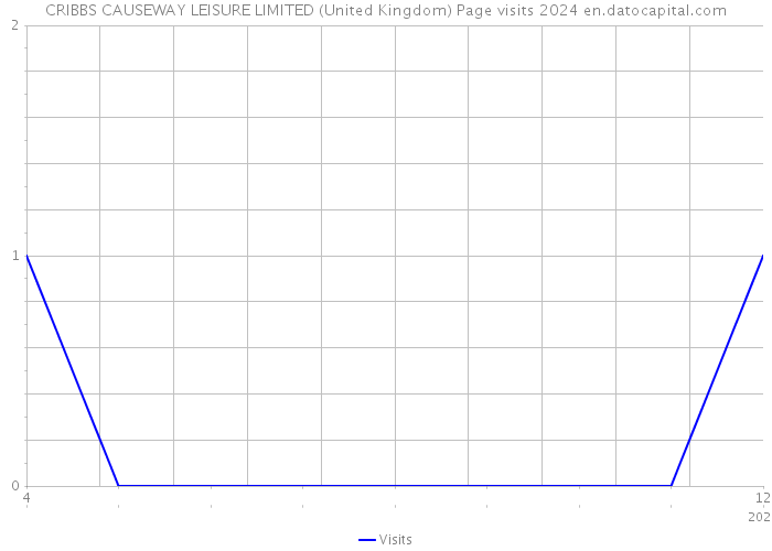 CRIBBS CAUSEWAY LEISURE LIMITED (United Kingdom) Page visits 2024 
