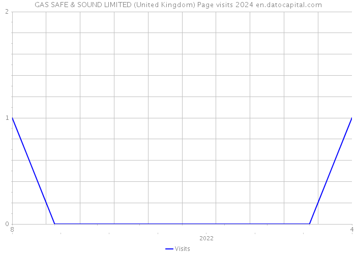 GAS SAFE & SOUND LIMITED (United Kingdom) Page visits 2024 