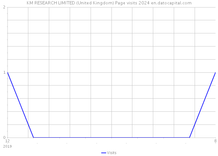 KM RESEARCH LIMITED (United Kingdom) Page visits 2024 