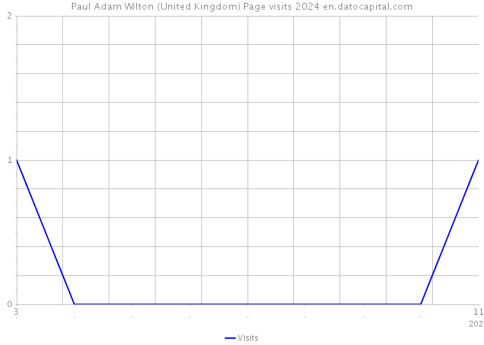Paul Adam Wilton (United Kingdom) Page visits 2024 