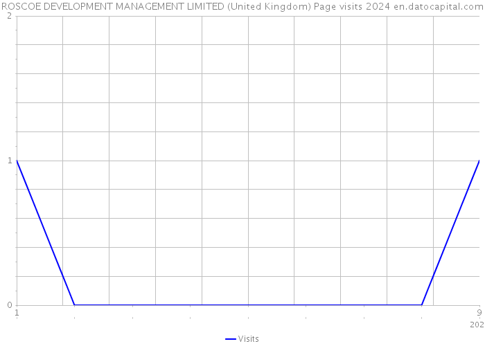 ROSCOE DEVELOPMENT MANAGEMENT LIMITED (United Kingdom) Page visits 2024 