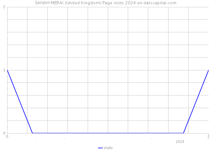 SANAH MERAI (United Kingdom) Page visits 2024 