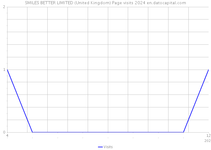 SMILES BETTER LIMITED (United Kingdom) Page visits 2024 