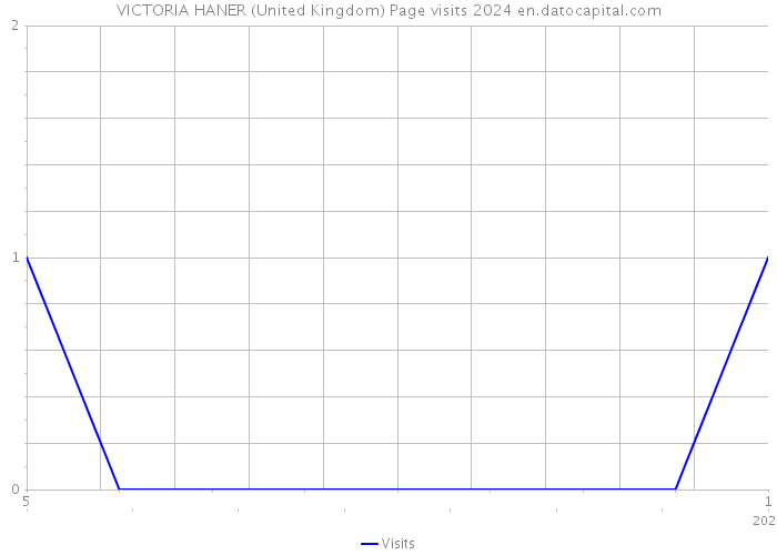 VICTORIA HANER (United Kingdom) Page visits 2024 