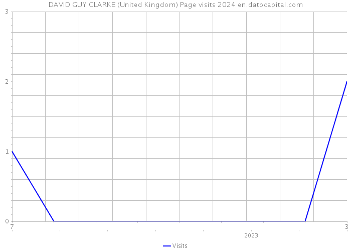 DAVID GUY CLARKE (United Kingdom) Page visits 2024 