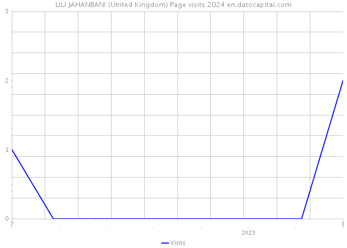 LILI JAHANBANI (United Kingdom) Page visits 2024 
