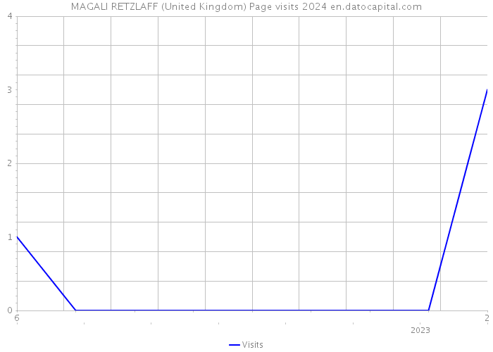 MAGALI RETZLAFF (United Kingdom) Page visits 2024 