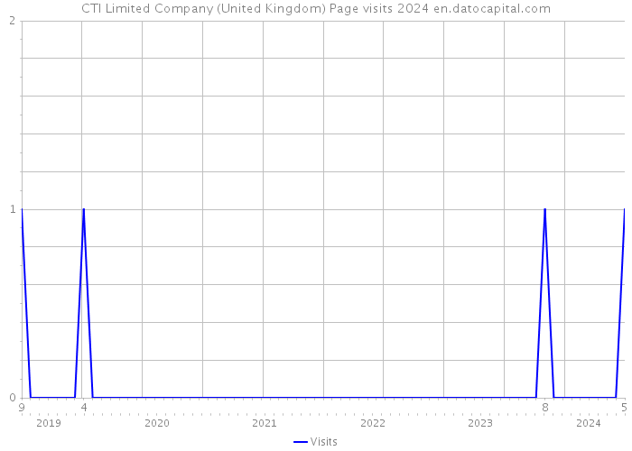 CTI Limited Company (United Kingdom) Page visits 2024 
