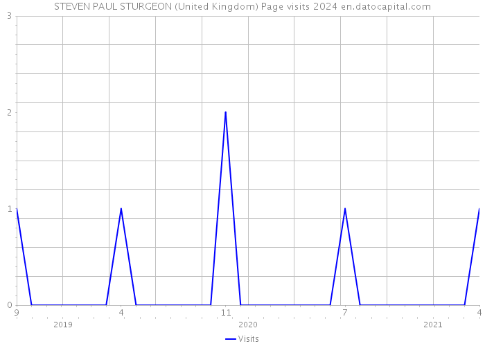 STEVEN PAUL STURGEON (United Kingdom) Page visits 2024 