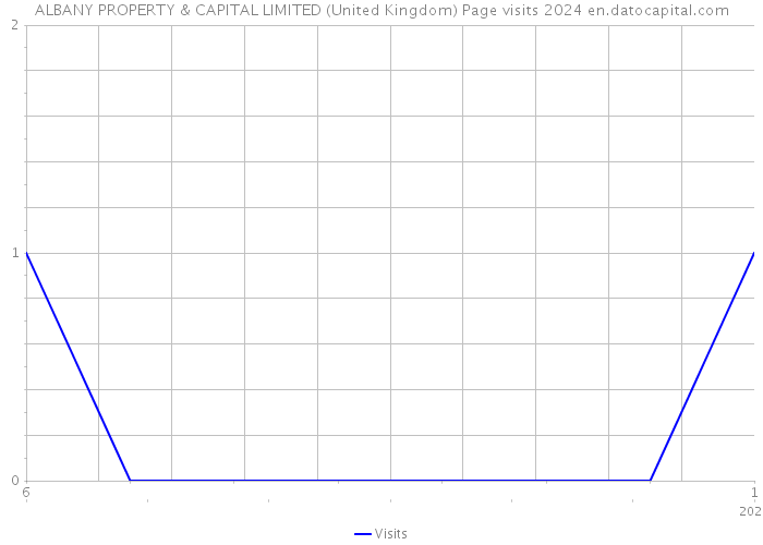ALBANY PROPERTY & CAPITAL LIMITED (United Kingdom) Page visits 2024 