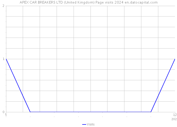 APEX CAR BREAKERS LTD (United Kingdom) Page visits 2024 