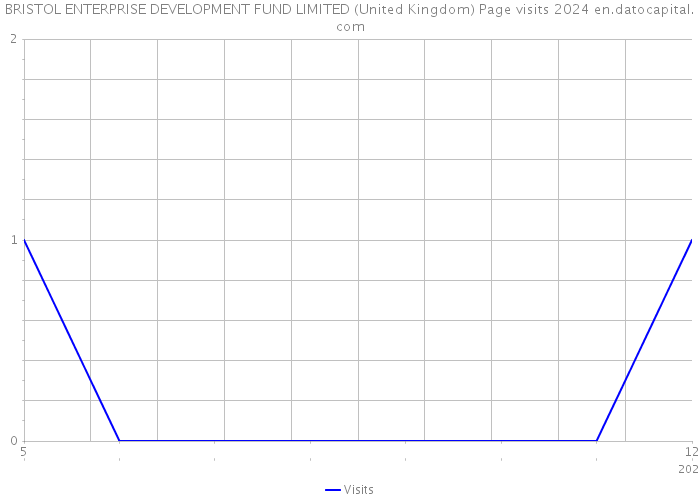 BRISTOL ENTERPRISE DEVELOPMENT FUND LIMITED (United Kingdom) Page visits 2024 