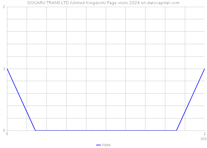 DOGARU TRANS LTD (United Kingdom) Page visits 2024 
