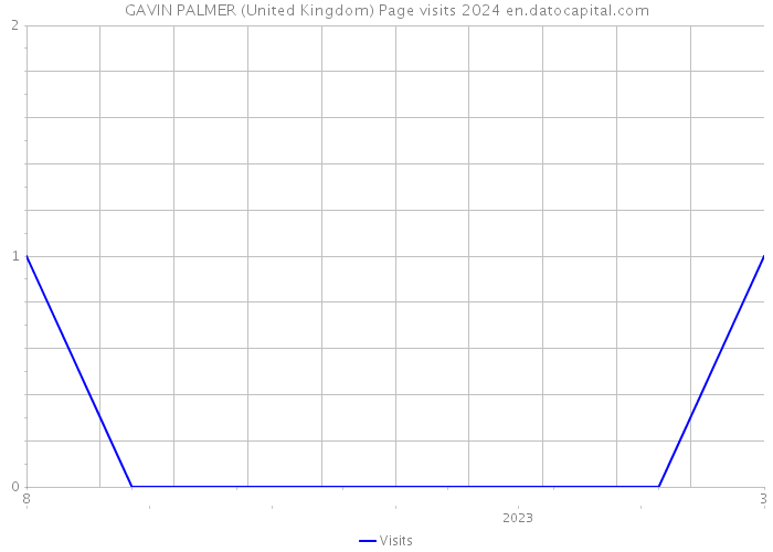 GAVIN PALMER (United Kingdom) Page visits 2024 