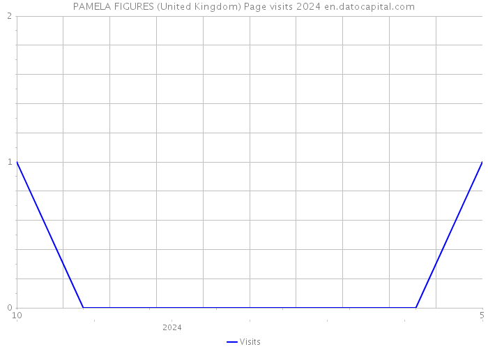 PAMELA FIGURES (United Kingdom) Page visits 2024 