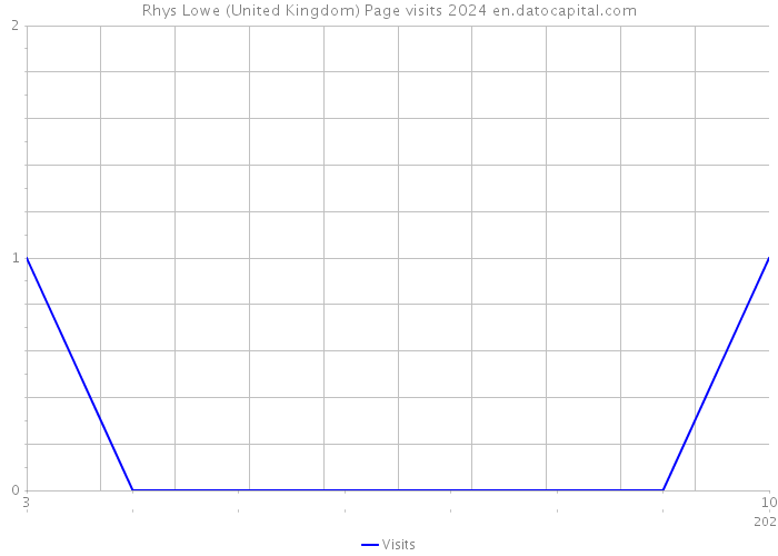 Rhys Lowe (United Kingdom) Page visits 2024 