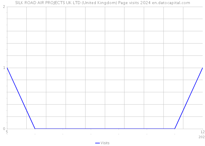 SILK ROAD AIR PROJECTS UK LTD (United Kingdom) Page visits 2024 