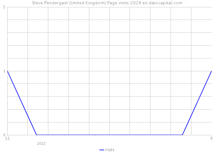Steve Pendergast (United Kingdom) Page visits 2024 