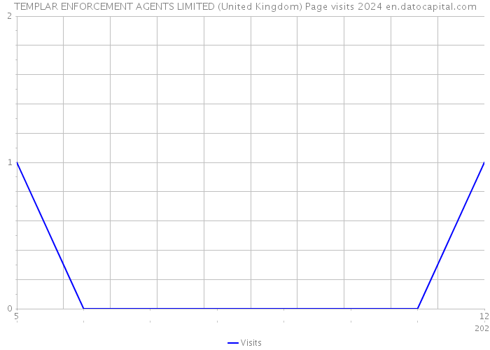 TEMPLAR ENFORCEMENT AGENTS LIMITED (United Kingdom) Page visits 2024 