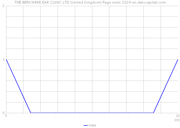 THE BERKSHIRE EAR CLINIC LTD (United Kingdom) Page visits 2024 