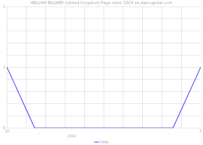 WILLIAM BALMER (United Kingdom) Page visits 2024 