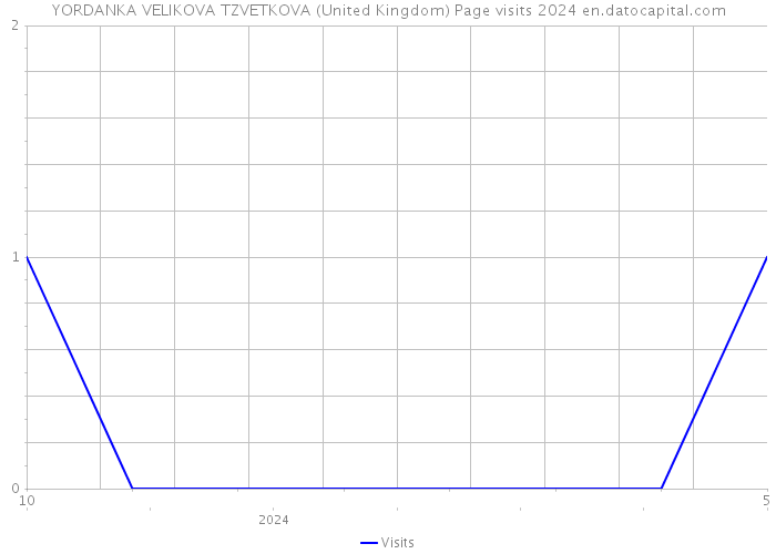 YORDANKA VELIKOVA TZVETKOVA (United Kingdom) Page visits 2024 