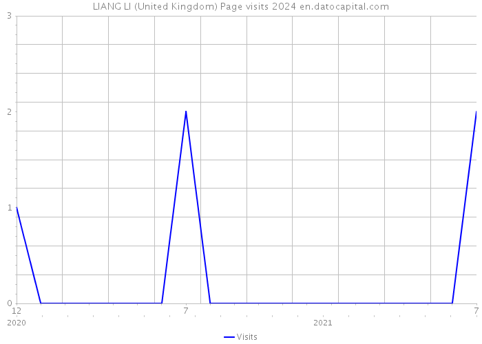 LIANG LI (United Kingdom) Page visits 2024 