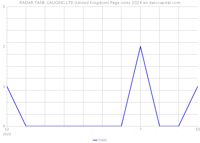 RADAR TANK GAUGING LTD (United Kingdom) Page visits 2024 