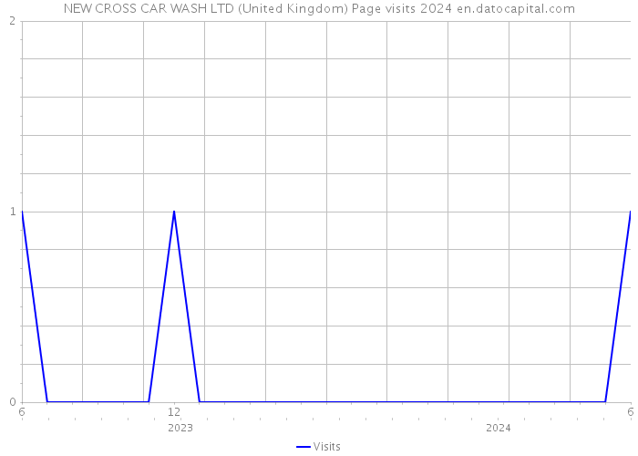 NEW CROSS CAR WASH LTD (United Kingdom) Page visits 2024 