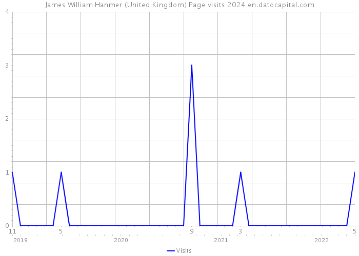 James William Hanmer (United Kingdom) Page visits 2024 