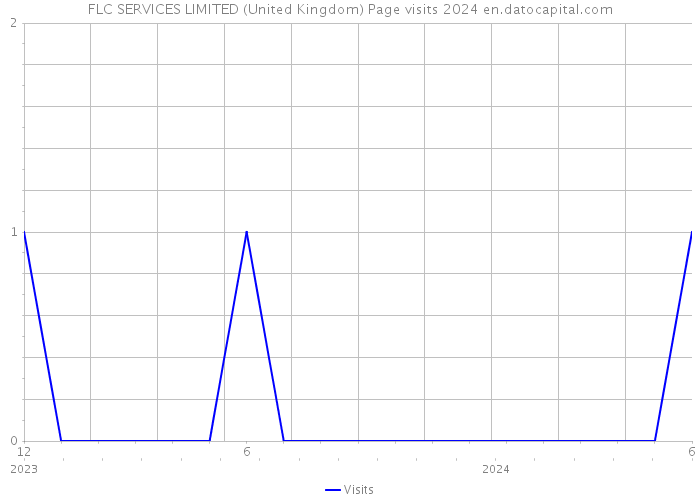 FLC SERVICES LIMITED (United Kingdom) Page visits 2024 