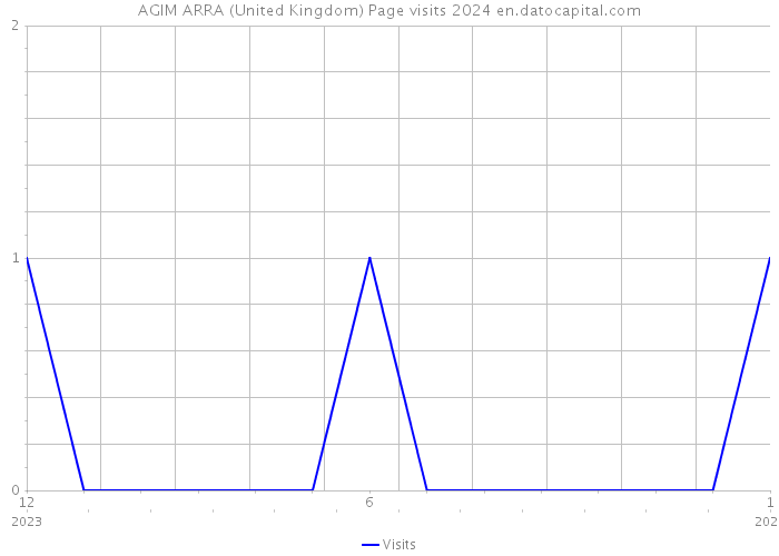 AGIM ARRA (United Kingdom) Page visits 2024 