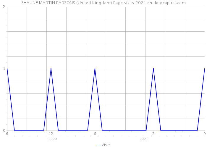 SHAUNE MARTIN PARSONS (United Kingdom) Page visits 2024 