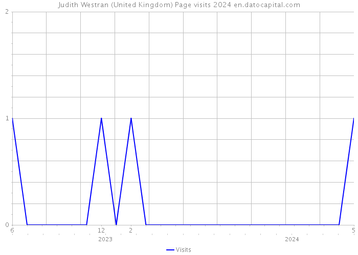 Judith Westran (United Kingdom) Page visits 2024 