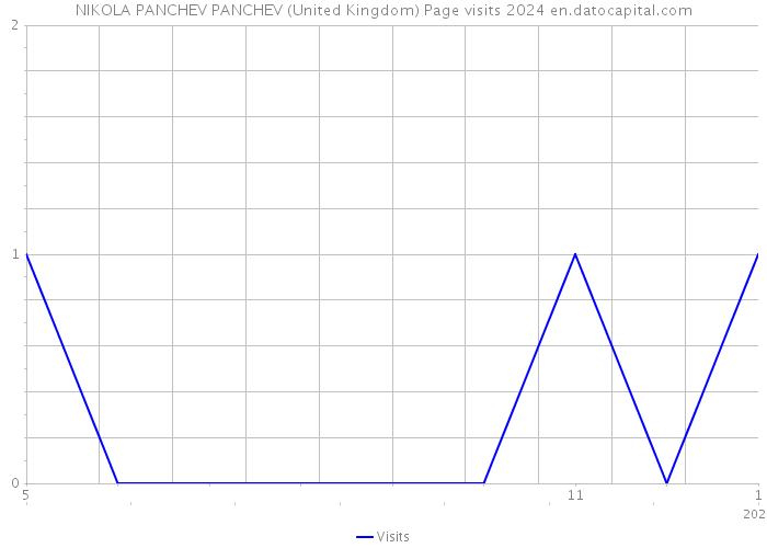 NIKOLA PANCHEV PANCHEV (United Kingdom) Page visits 2024 