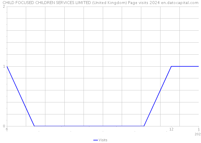 CHILD FOCUSED CHILDREN SERVICES LIMITED (United Kingdom) Page visits 2024 