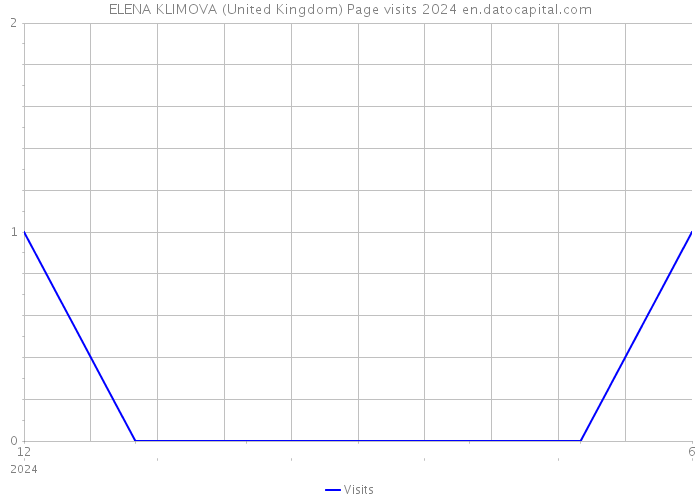 ELENA KLIMOVA (United Kingdom) Page visits 2024 