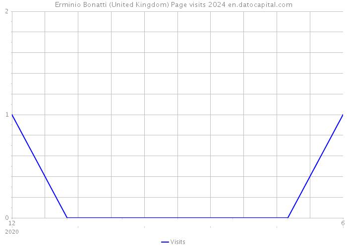 Erminio Bonatti (United Kingdom) Page visits 2024 