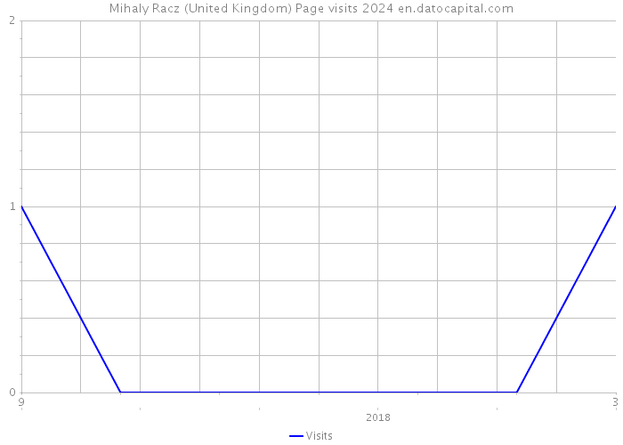 Mihaly Racz (United Kingdom) Page visits 2024 