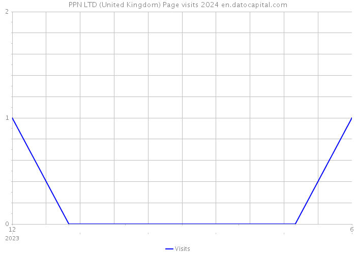PPN LTD (United Kingdom) Page visits 2024 