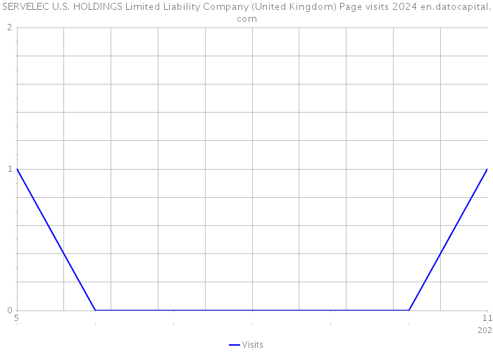 SERVELEC U.S. HOLDINGS Limited Liability Company (United Kingdom) Page visits 2024 