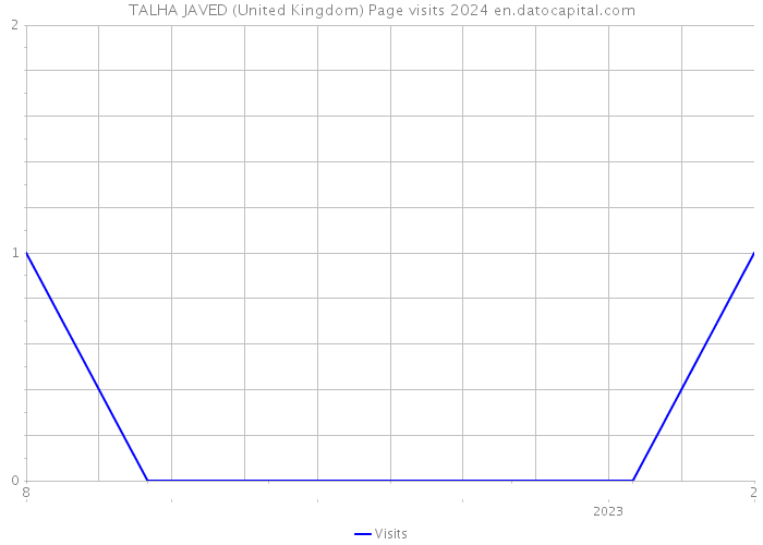 TALHA JAVED (United Kingdom) Page visits 2024 